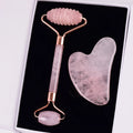 Rouleau de massage et outil Gua Sha  pour soins du visage,