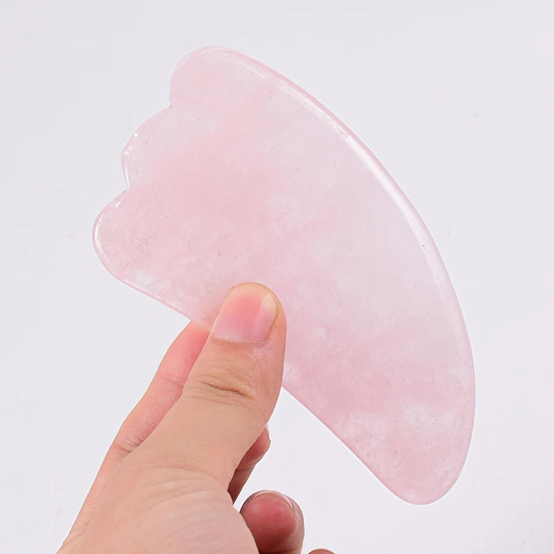 Rouleau de massage et outil Gua Sha  pour soins du visage,