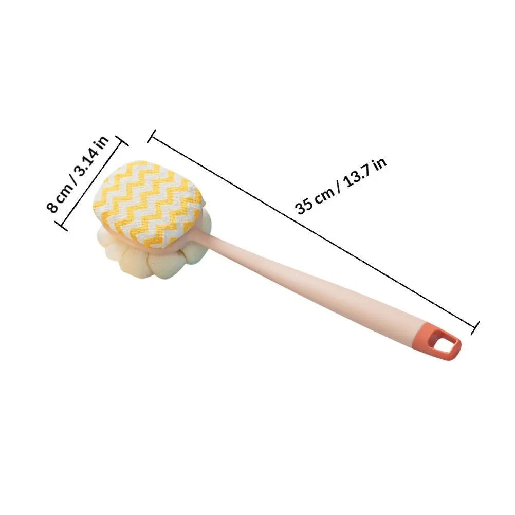 Brosse douche douce long manche