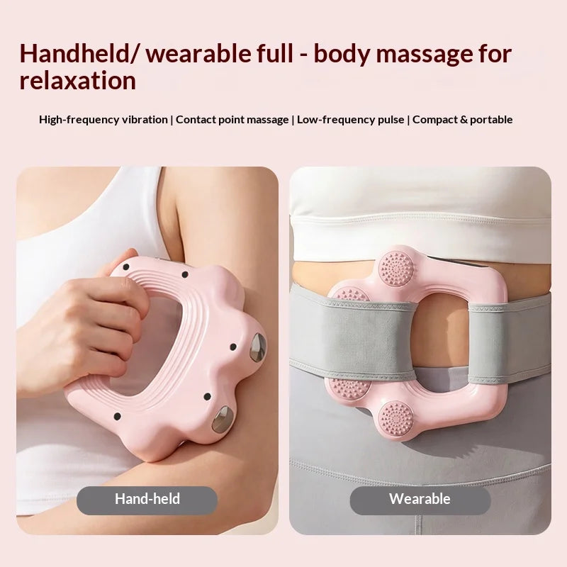 Anneau de massage fascia portable, adapté aux masseurs de fascia pour la taille et le dos, idéal pour le fitness à domicile et la relaxation au bureau.