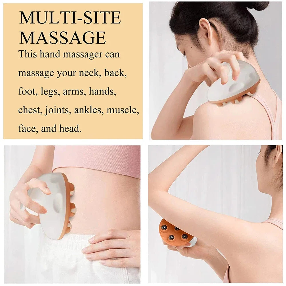 Ohio eur à rouleaux à billes pour le corps, 7 perles, anti-cellulite, muscle, instituts oto, massage relaxant, lifting du visage initié au cou et au dos, professionnel