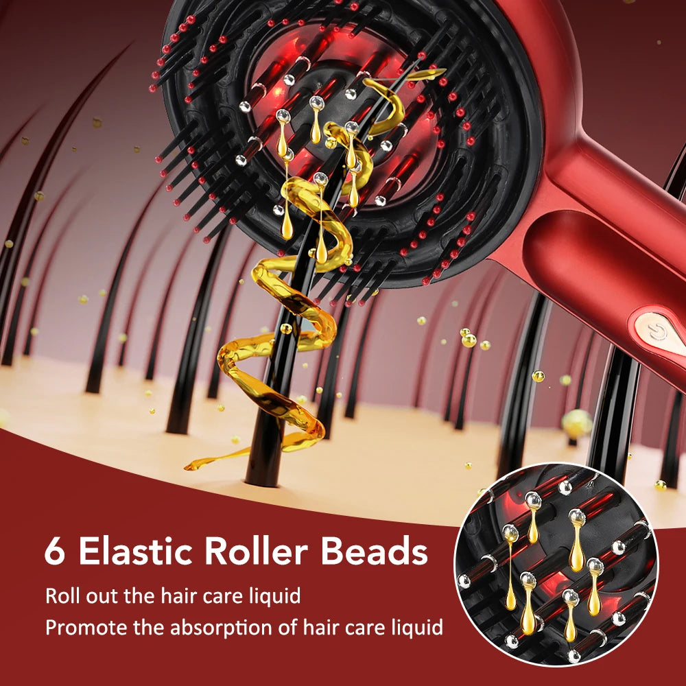 Brosse cheveux électrique massante