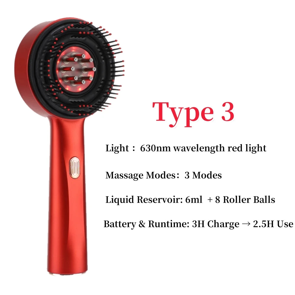 Brosse cheveux électrique massante