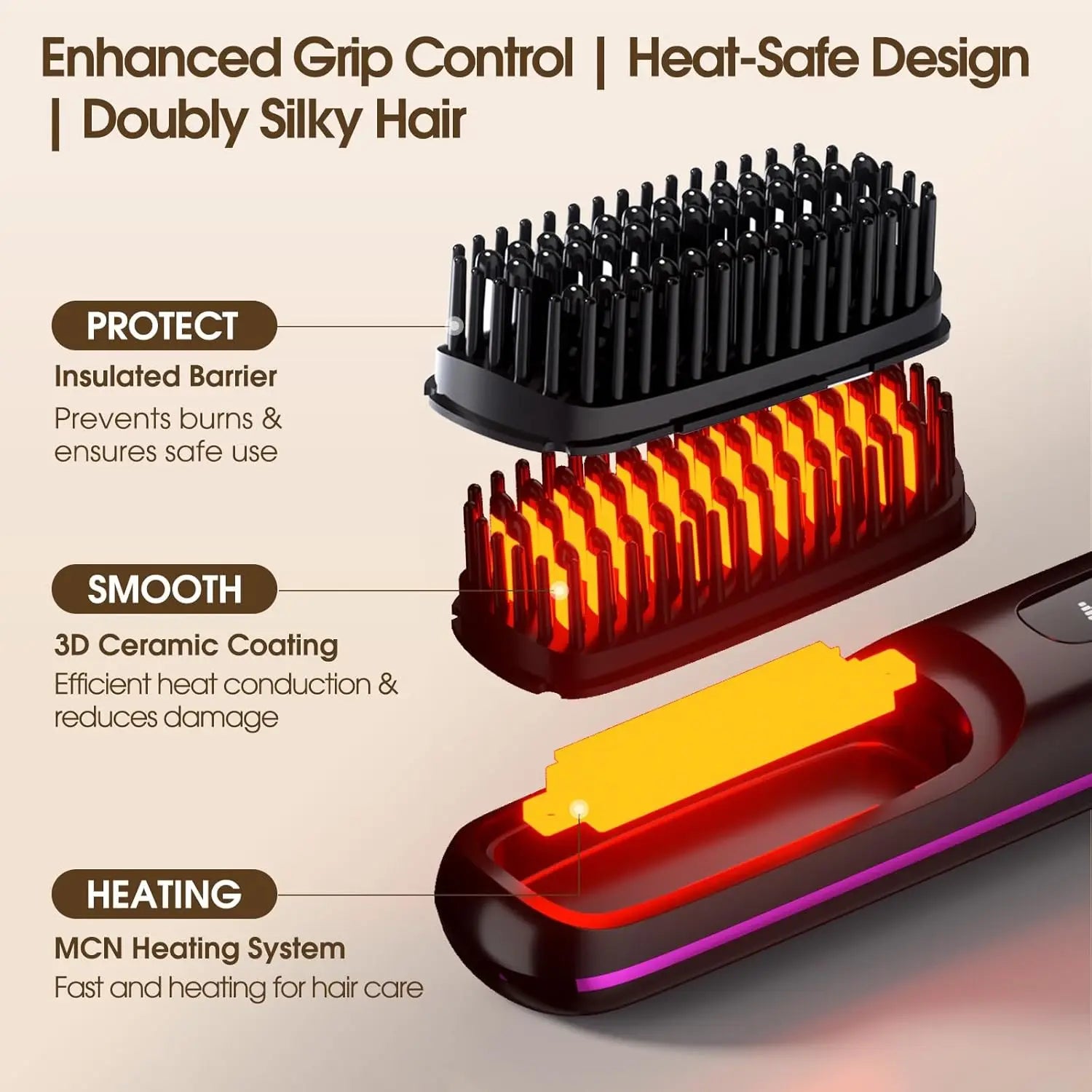 Petite Brosse à lisser