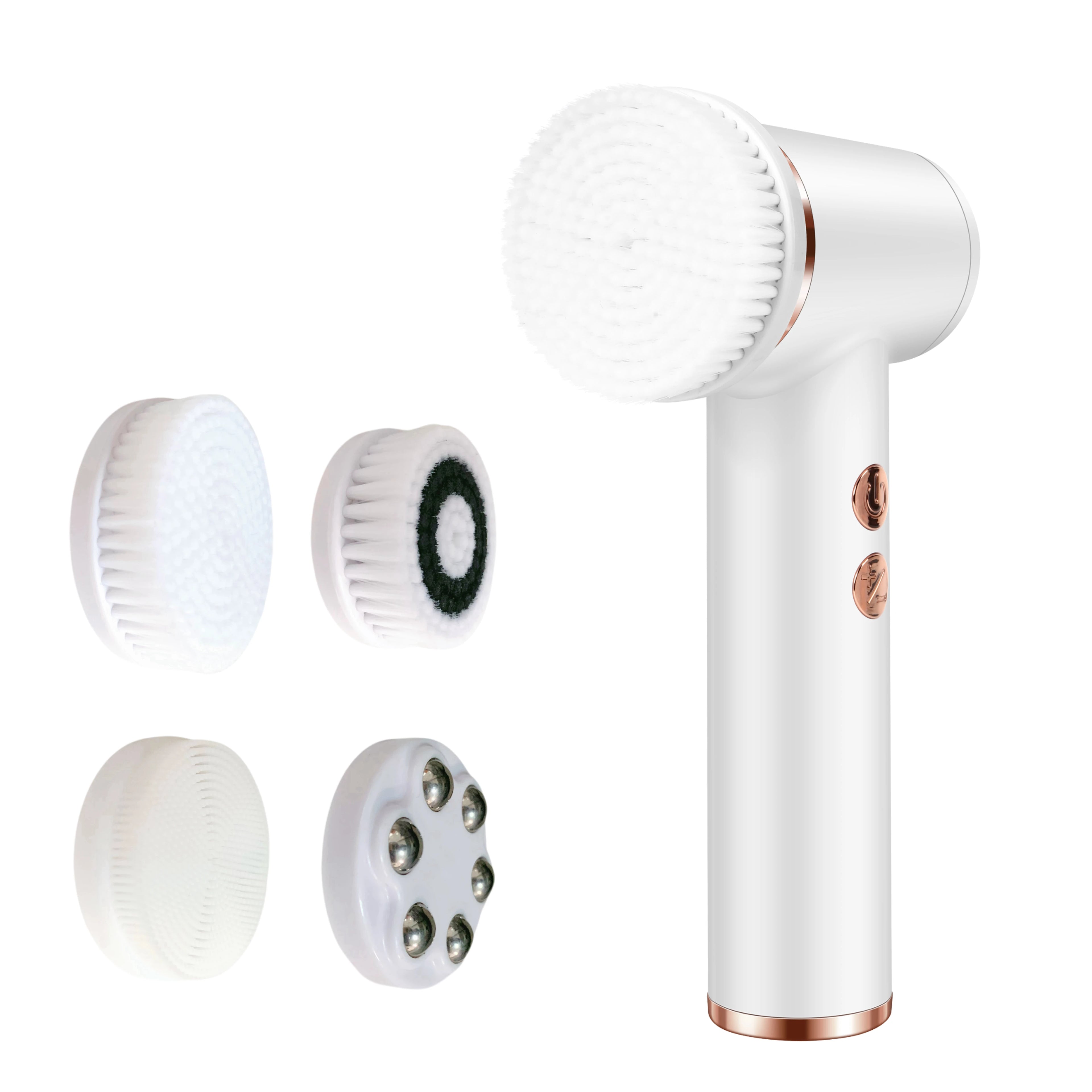 Brosse électrique de nettoyage du visage 4 en 1