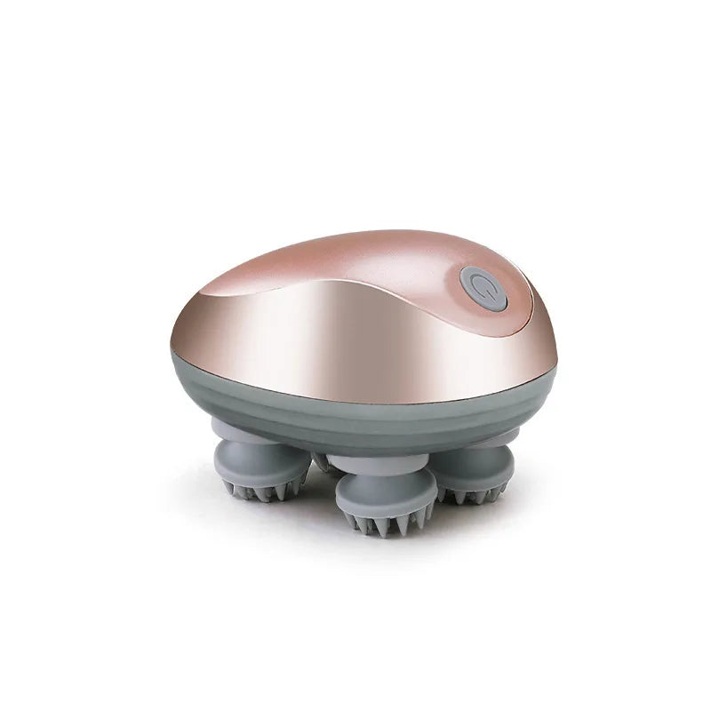 Masseur électrique de cuir chevelu, masseur de cuir chevelu Portable, grattoir de tête pour Massage complet du corps, nettoyage en profondeur et relaxation du stress.