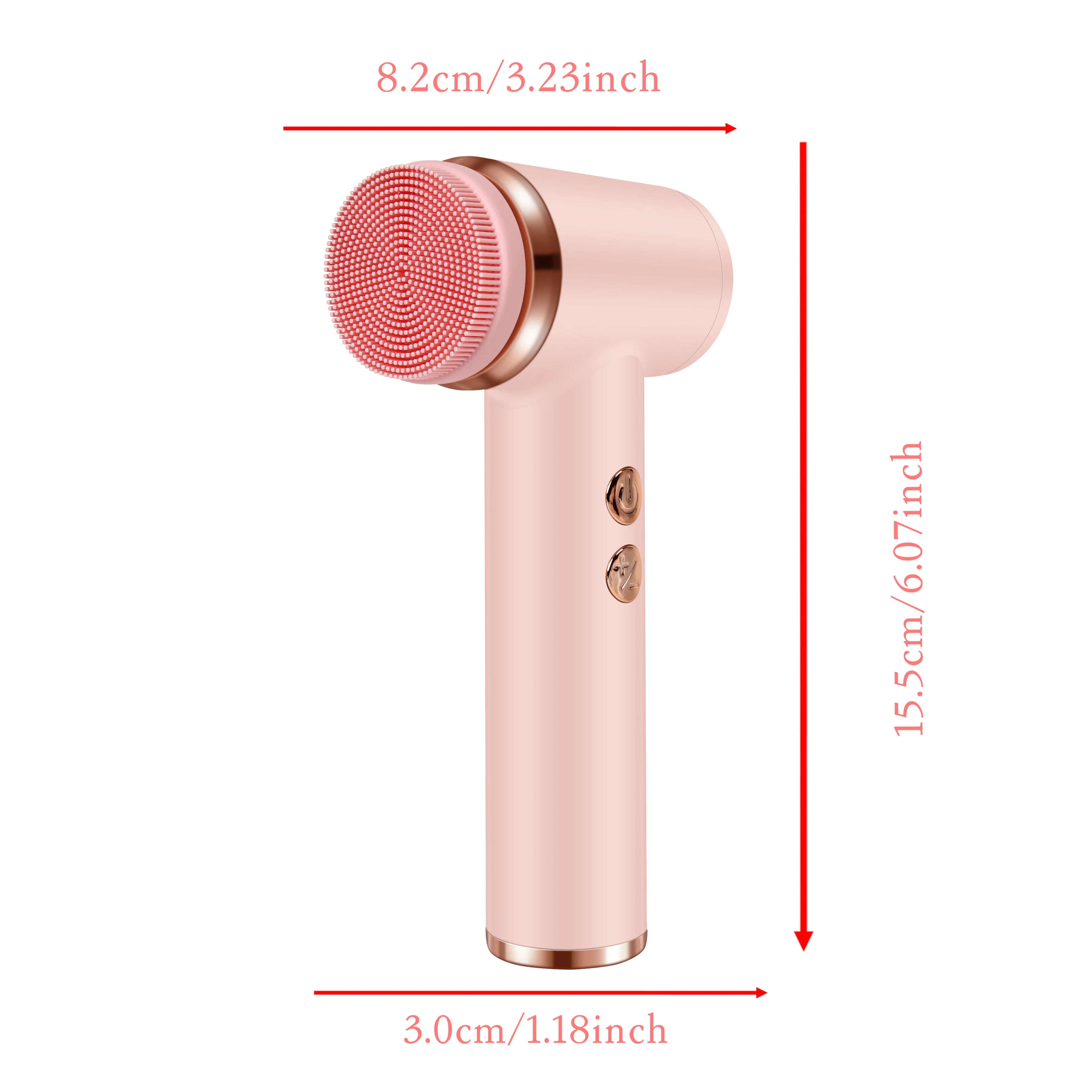 Brosse électrique de nettoyage du visage 4 en 1