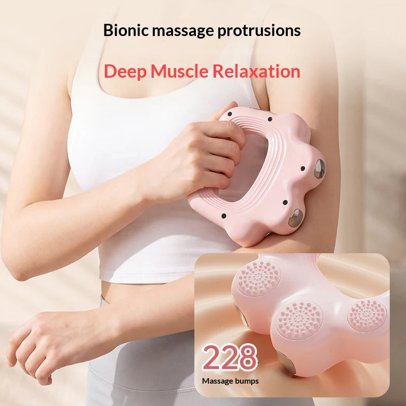 Anneau de massage fascia portable, adapté aux masseurs de fascia pour la taille et le dos, idéal pour le fitness à domicile et la relaxation au bureau.