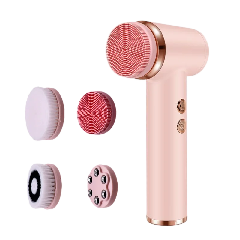 Brosse électrique de nettoyage du visage 4 en 1