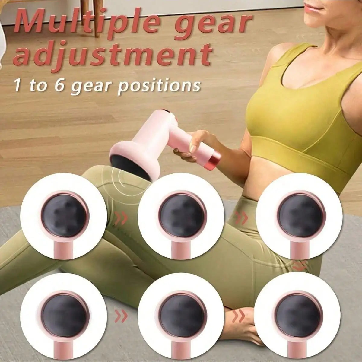 Masseur corporel électrique 2026, multifonctionnel portable pour le sport, la gym et la maison, pour abdominaux, jambes et taille, appareil de beauté corporelle portatif