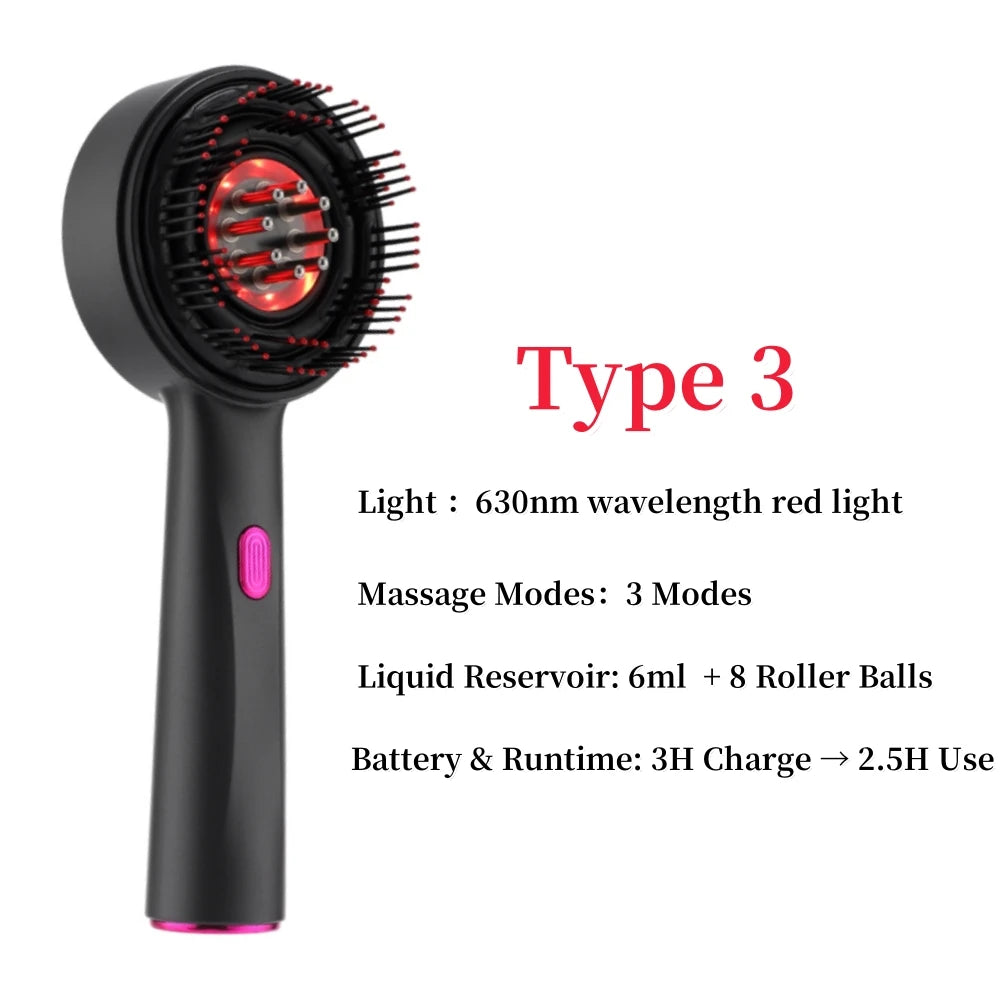 Brosse cheveux électrique massante